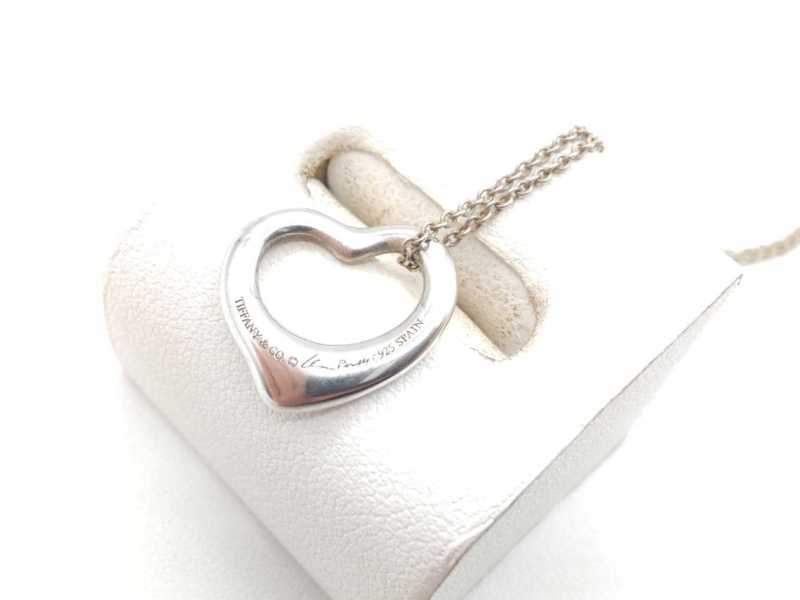 ティファニー買取 オープンハートネックレス 